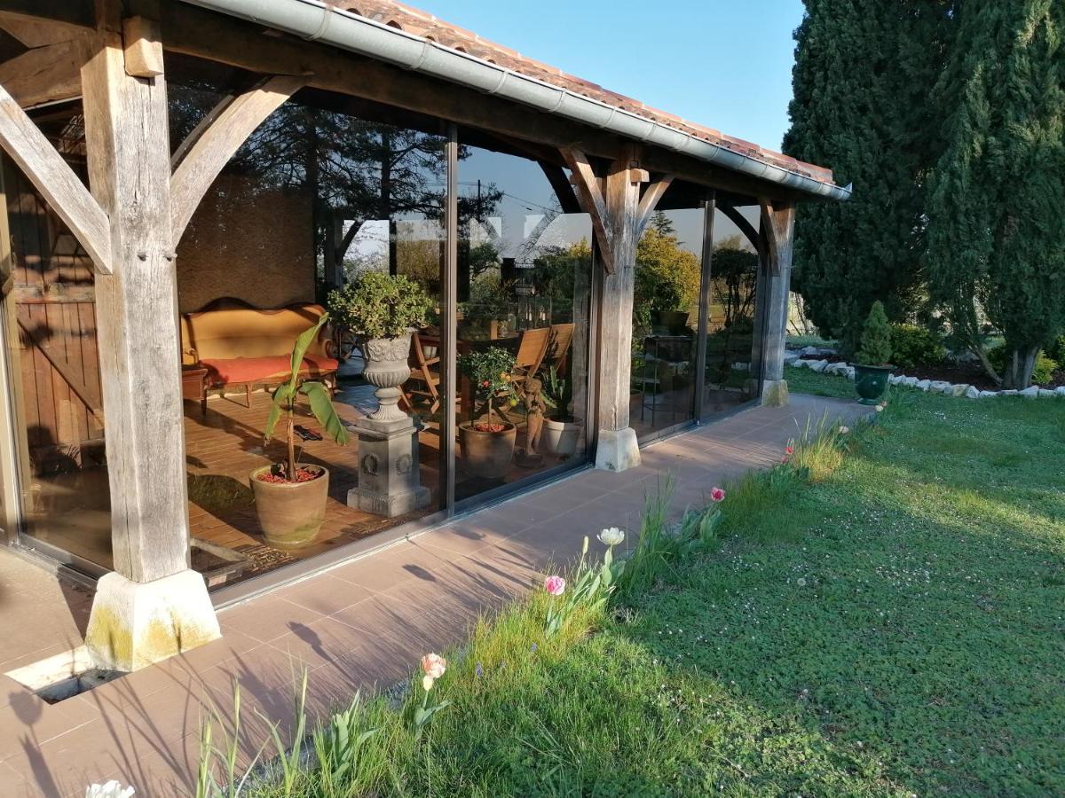 Villa Les Hauts Vallons Puylaroque Bagian luar foto
