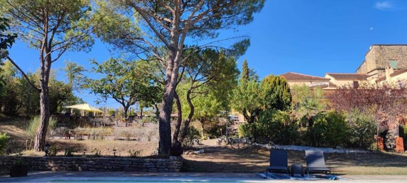 Villa Les Hauts Vallons Puylaroque Bagian luar foto